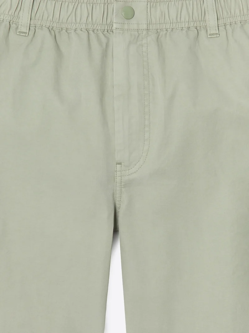 Bermuda slim en coton