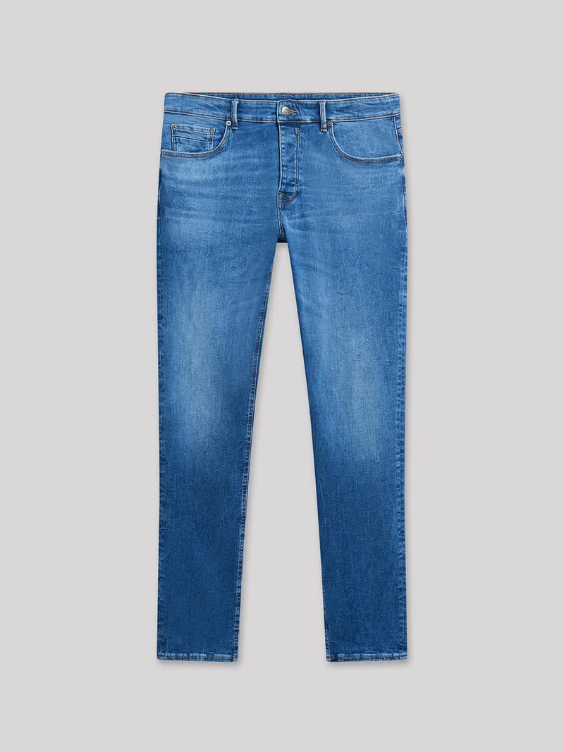 Jean denim xslim en coton mélangé