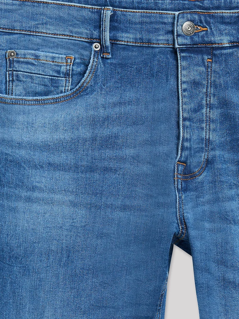 Jean denim xslim en coton mélangé