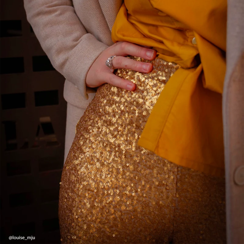 Tissu Tulle Brodé, Paillettes - Maria