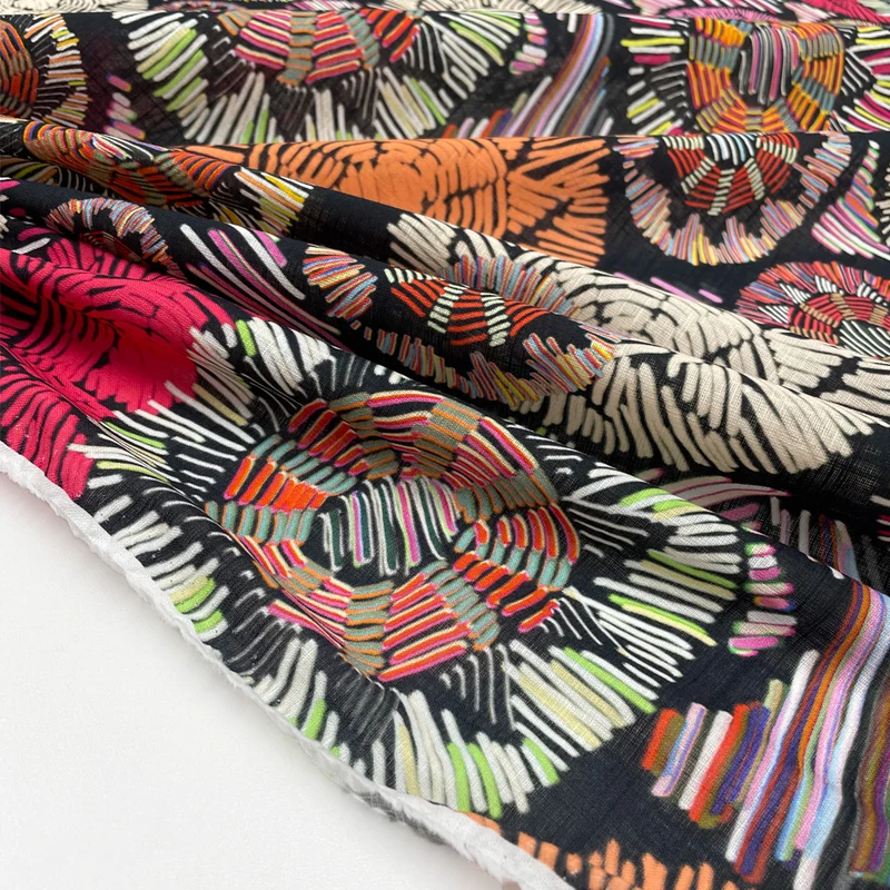 Tissu Coton Texturé - Astratta