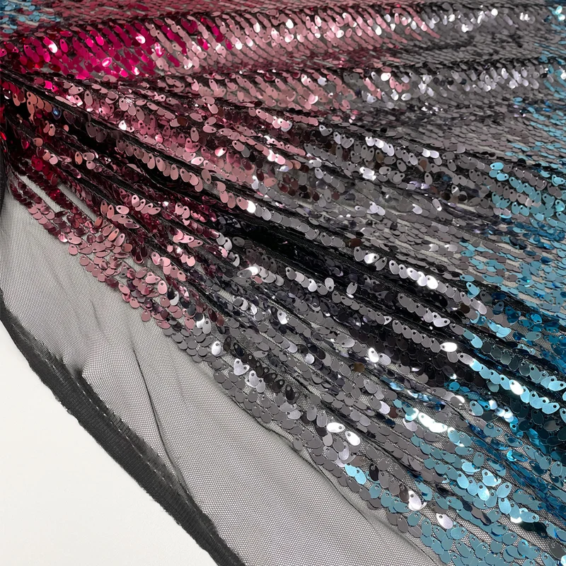 Tissu Tulle Brodé, Paillettes - Aretha
