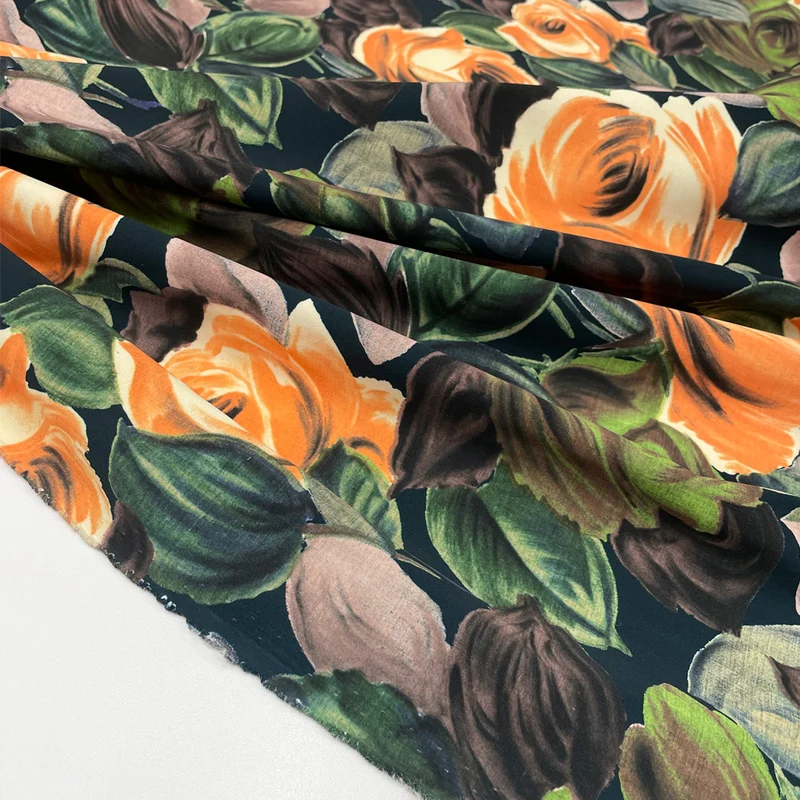 Tissu satin Néoprène - Opéra