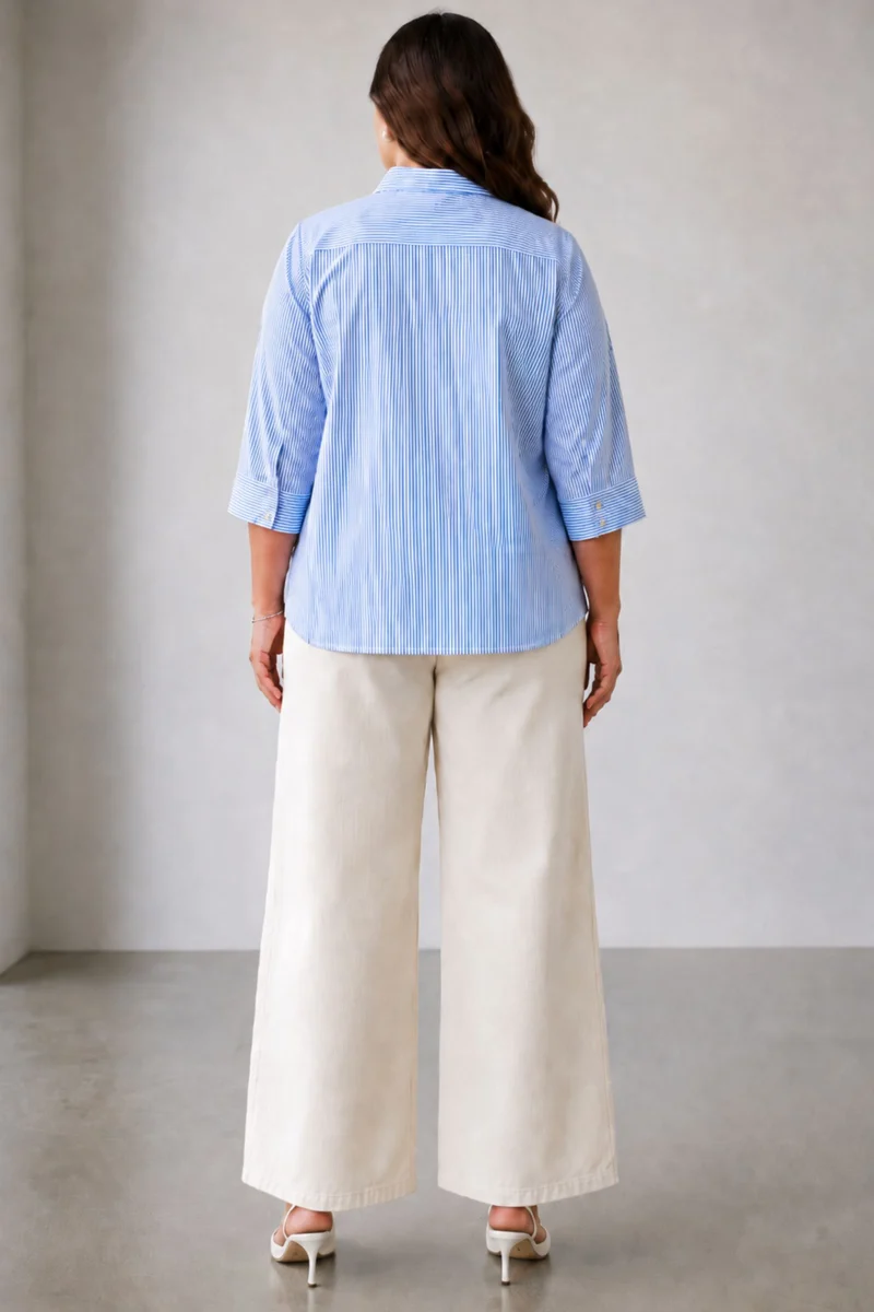 Seralise|Cotton Shirt With Tieup