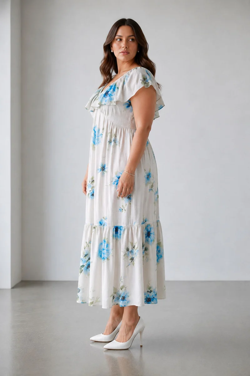 Boksi|Viscose Maxi Dress