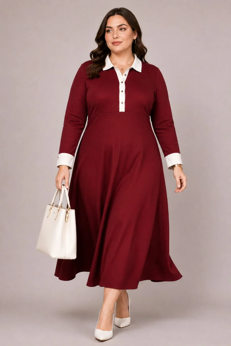 Dahliah|100% Tencel Shirt Dress