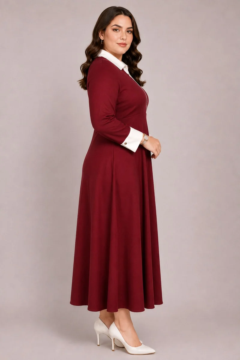 Dahliah|100% Tencel Shirt Dress