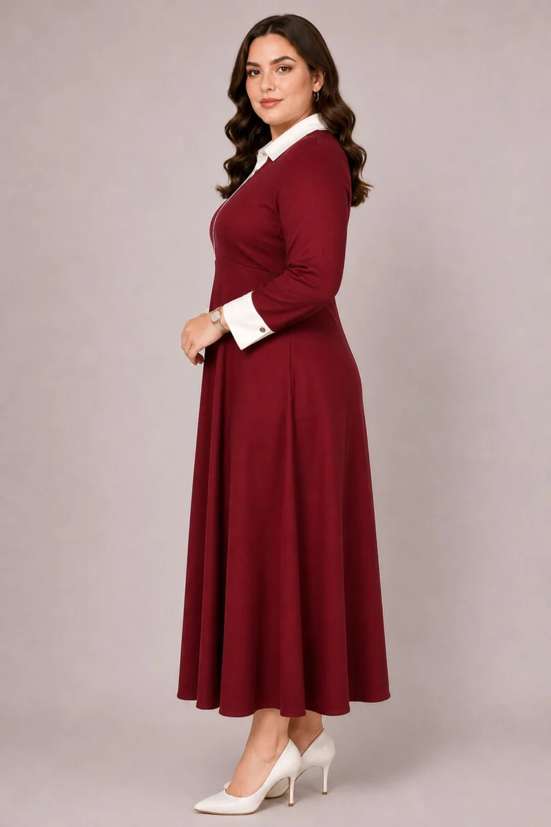 Dahliah|100% Tencel Shirt Dress