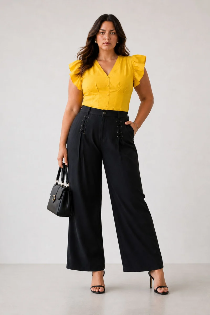 Emelia|Linen Pleated Pelum Top