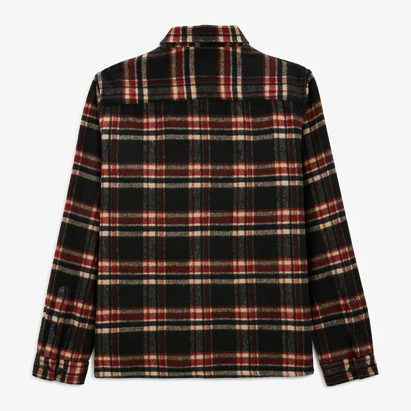 Chemise à carreaux noire Clovis SBPLAY