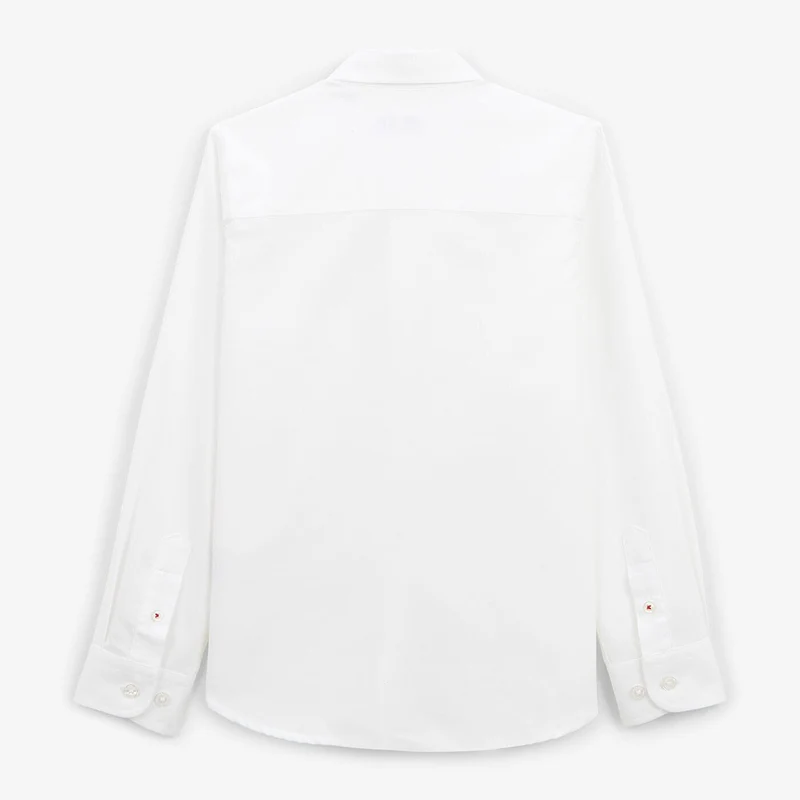 Chemise regular oxford garçon blanc