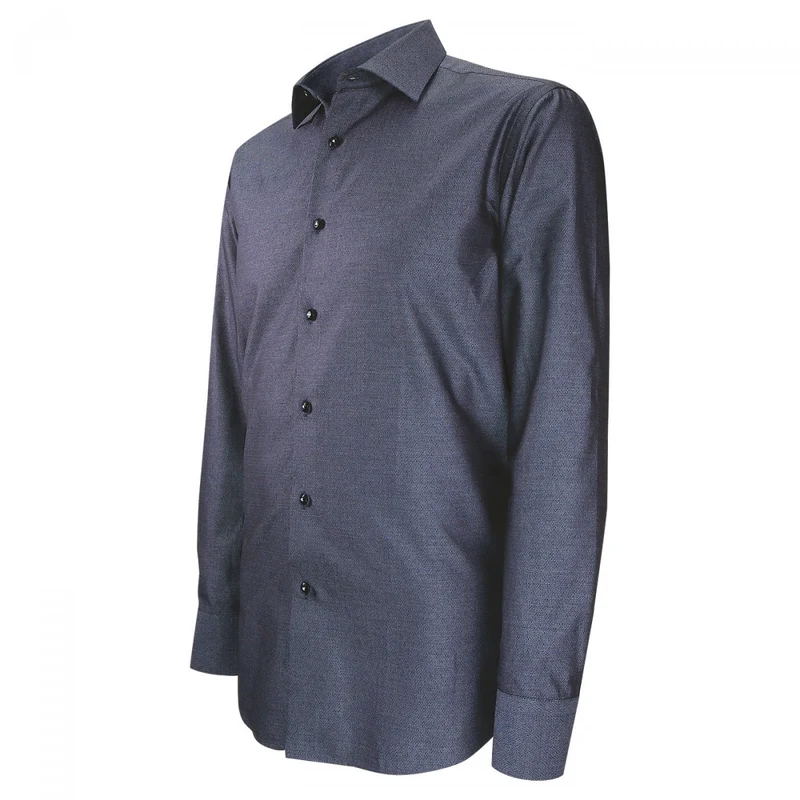Chemise homme tissu structuré à motifs coupe cintrée PRETTY Andrew Mac Allister