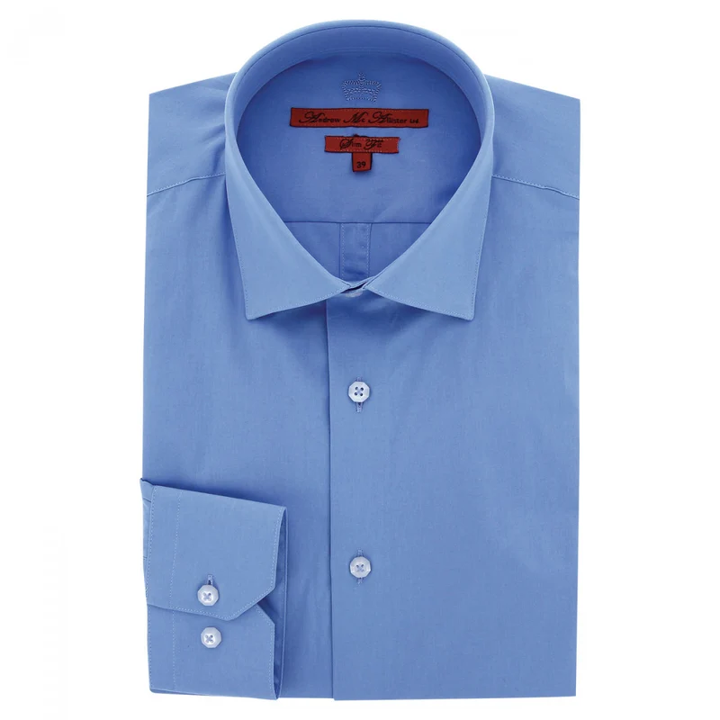 Chemise homme en coton uni coupe cintrée BLUWHY Andrew Mac Allister