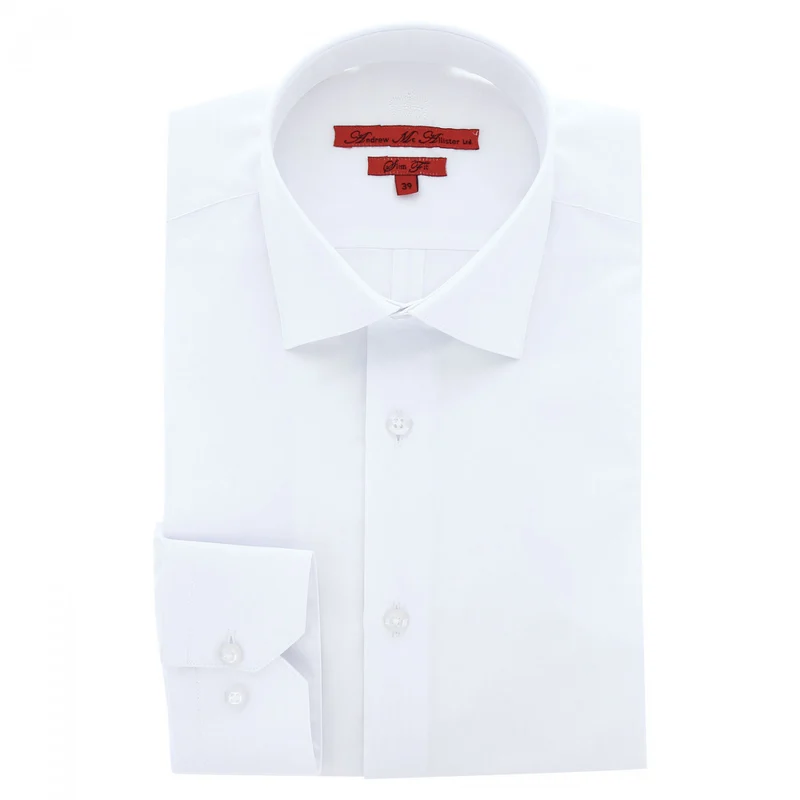 Chemise homme en coton uni coupe cintrée BLUWHY Andrew Mac Allister