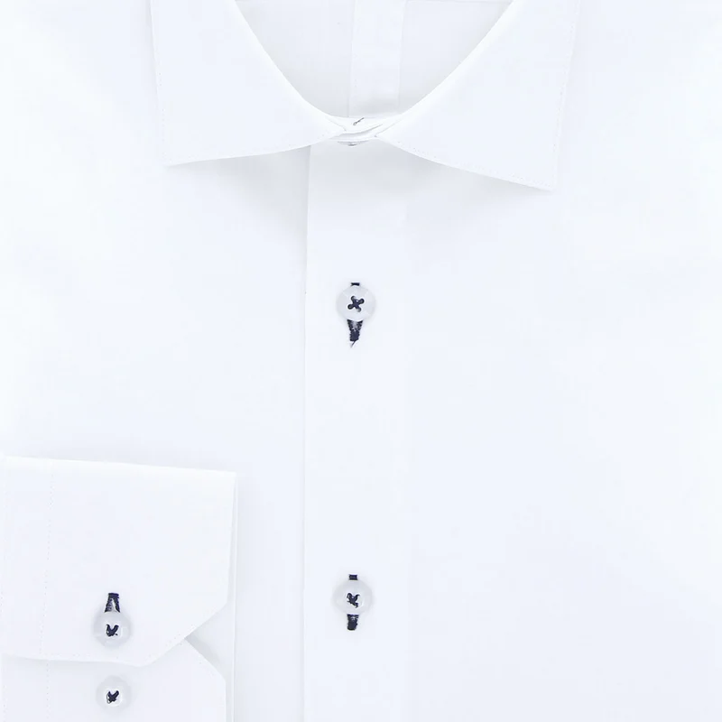 Chemise homme uni 100% coton coupe cintrée HOLOPPO Andrew Mac Allister