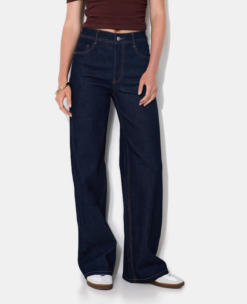 J71-1 / Jean wide taille haute