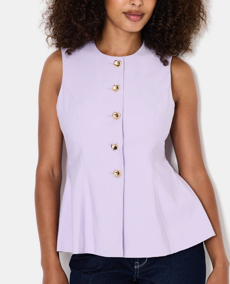 Veste sans manches esprit gilet de barman