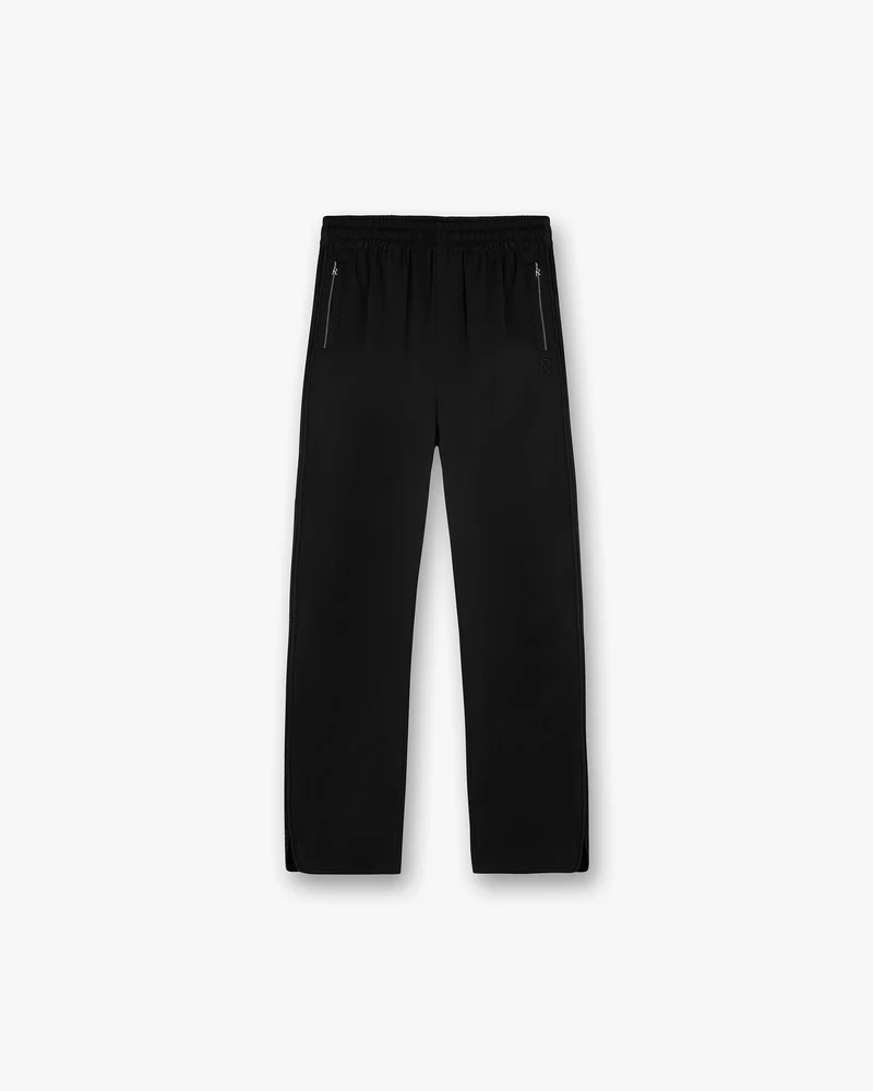 Piped Track Pant - Jet Black