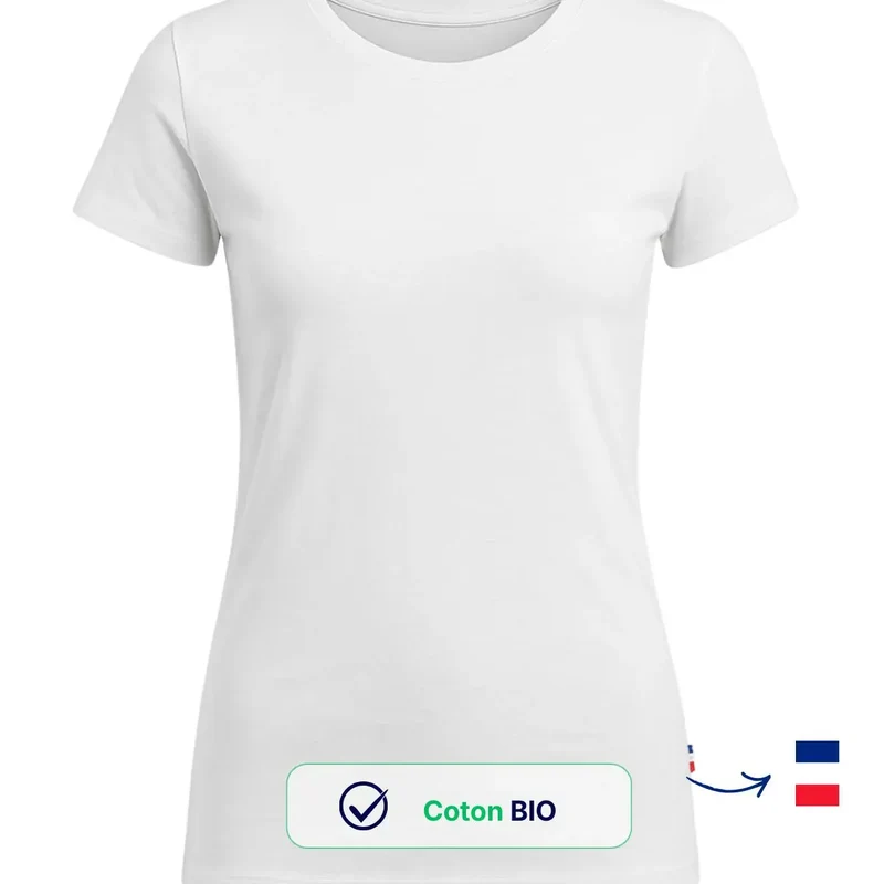 T-shirt blanc femme