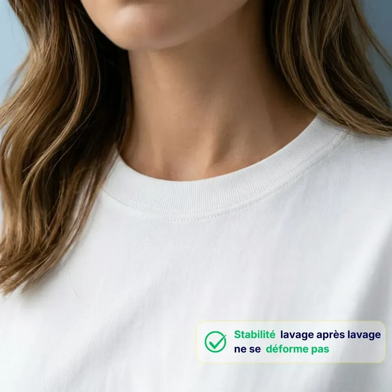 T-shirt blanc femme