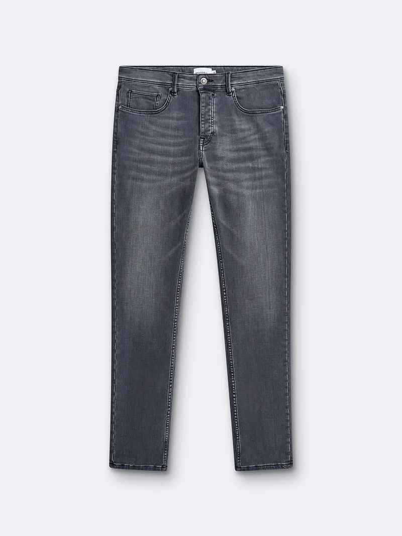 Jean denim en coton stretch