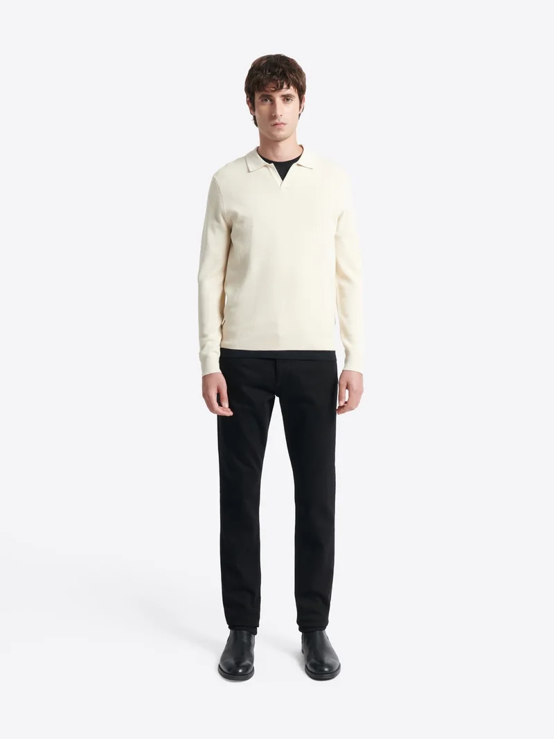 Jean denim slim en coton