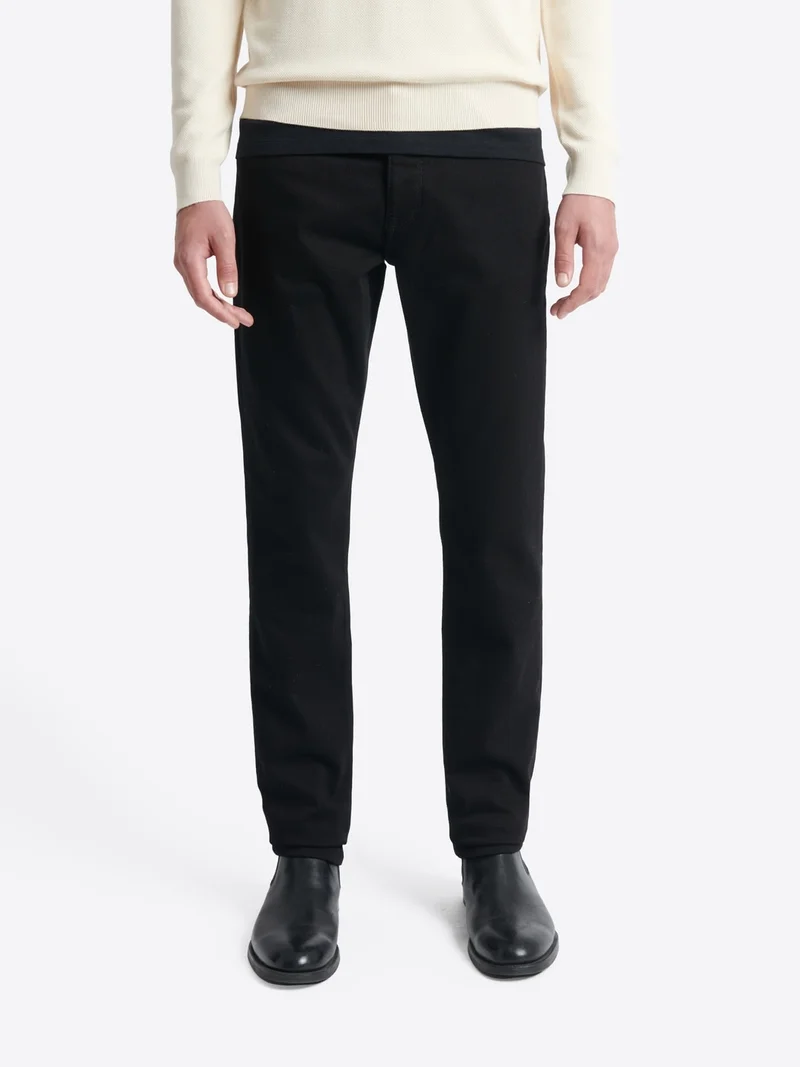 Jean denim slim en coton