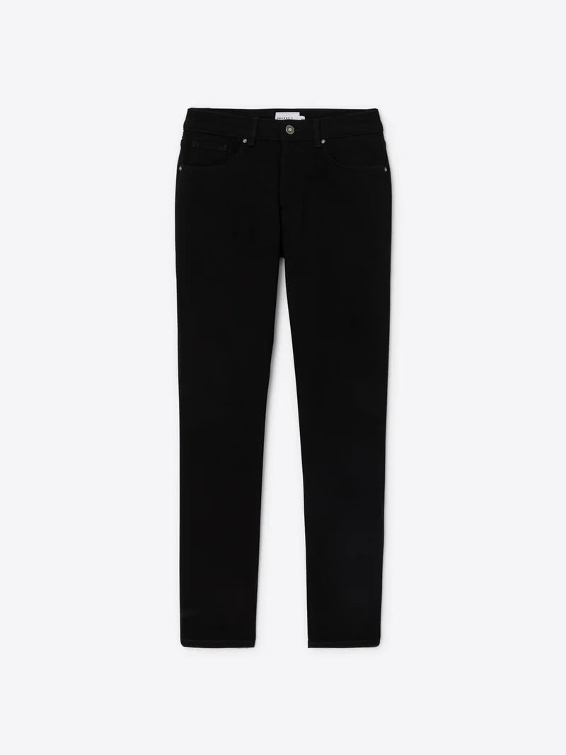 Jean denim slim en coton