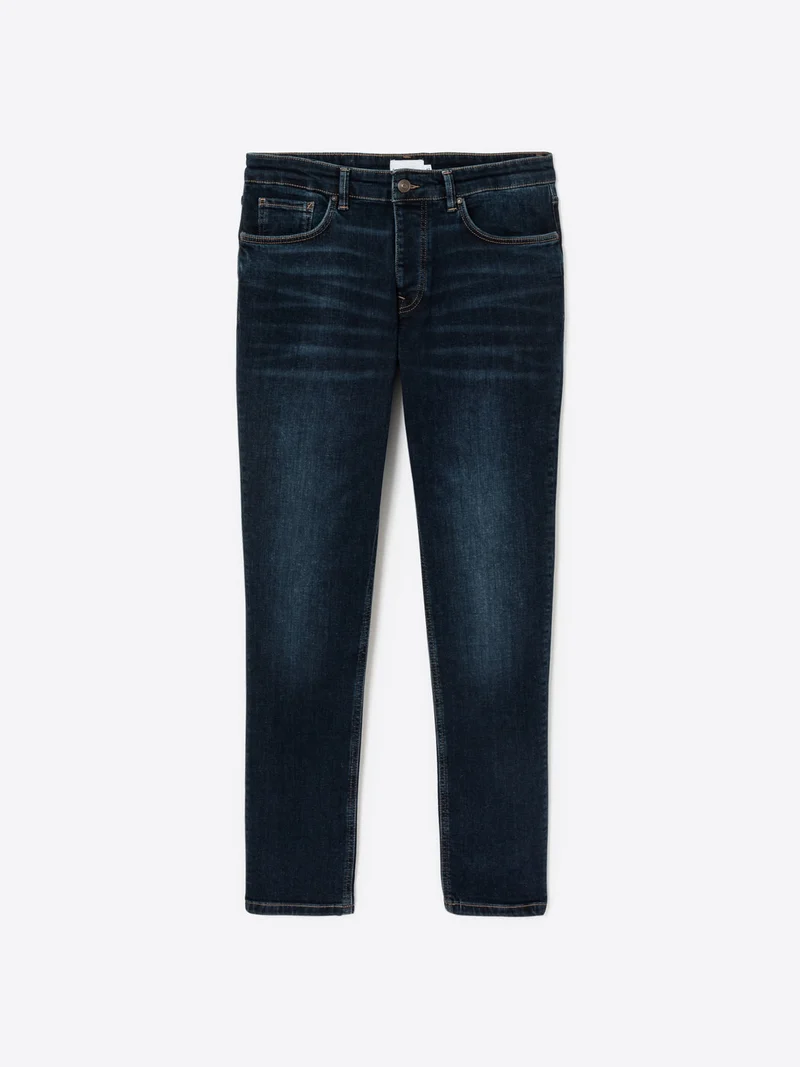 Jean slim denim stone