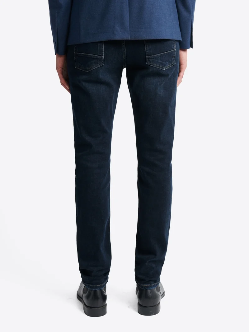 Jean slim denim stone