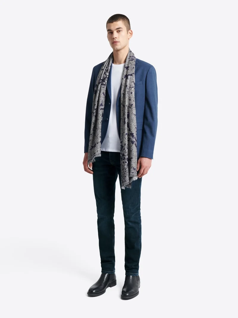 Jean slim denim stone