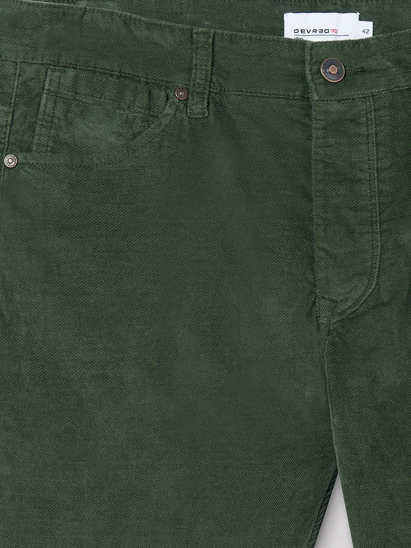 Jean couleur slim stretch en velours