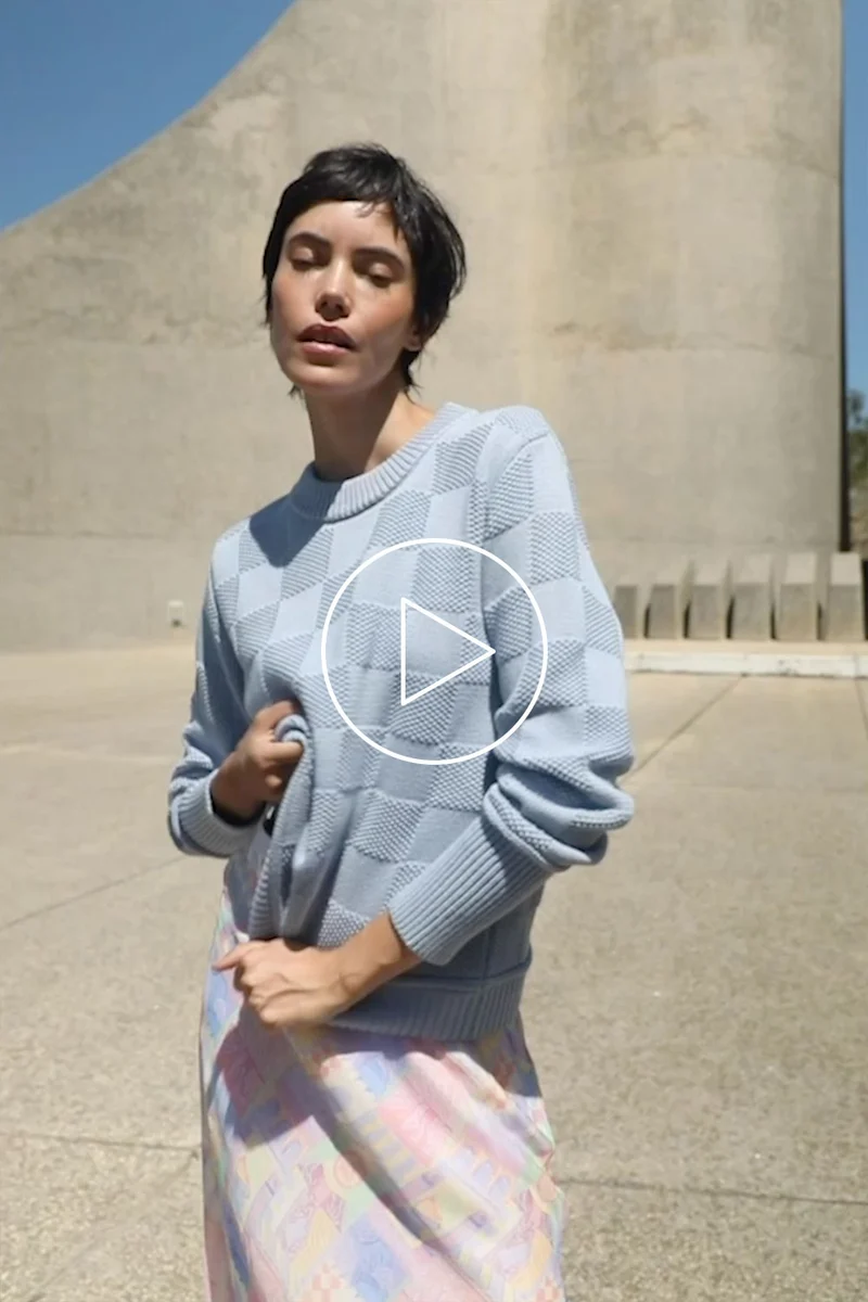 Pull Hélios Bleu Nuage