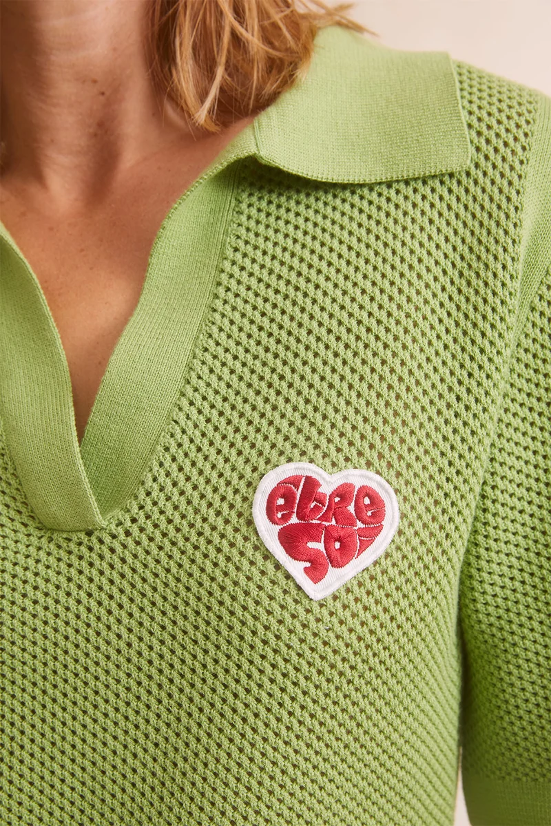 Polo Être Soi Vert Avocat
