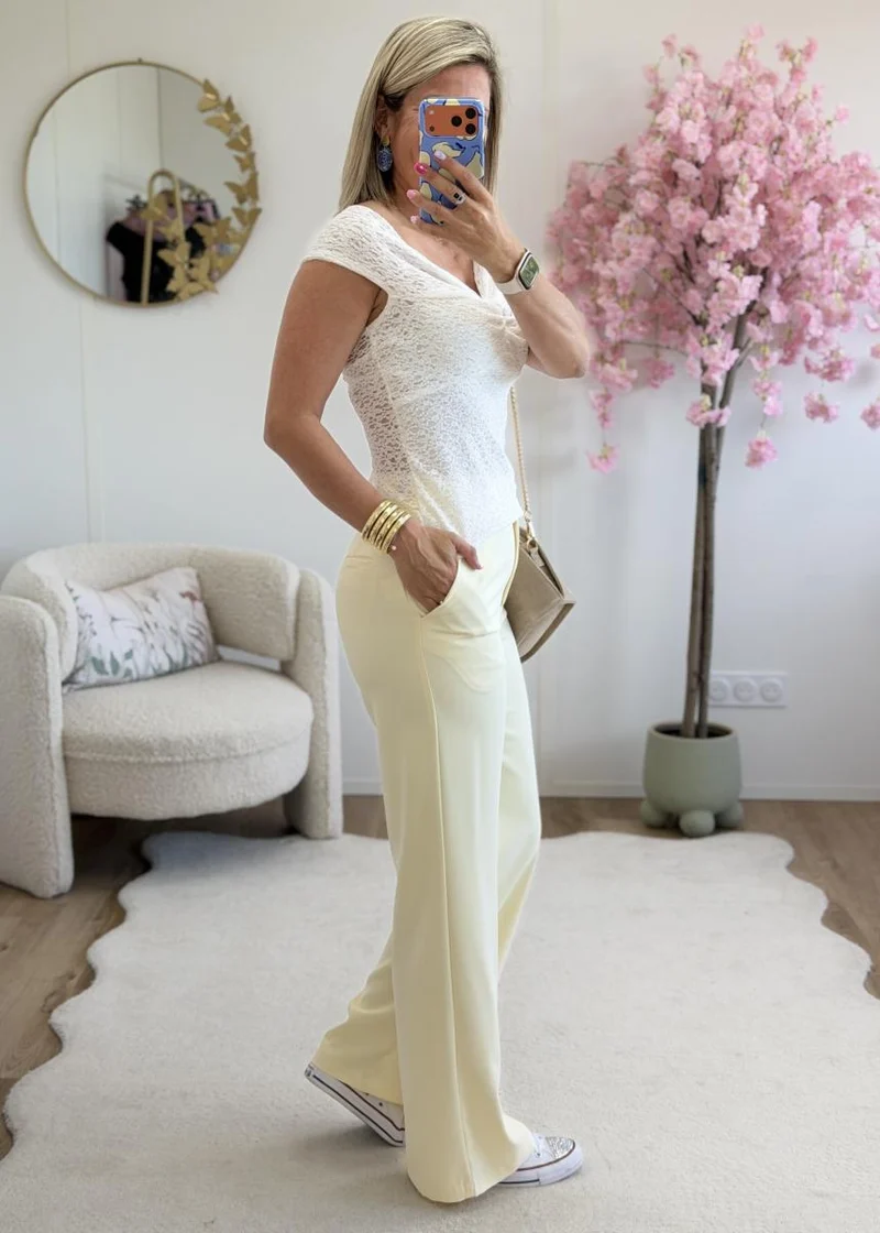 Top Lola blanc