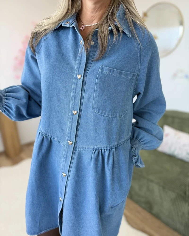 Robe en jeans