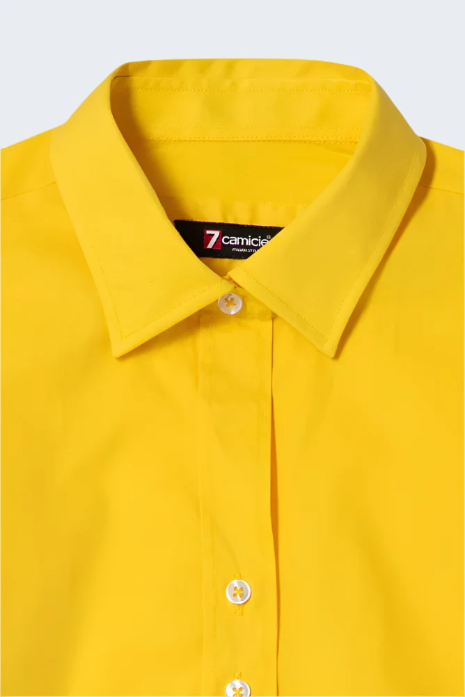 Linda Essentials Poplin Stretch Women Shirt Yellow