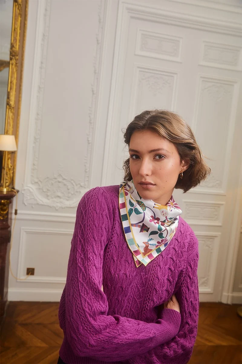 Foulard en soie Jaipur