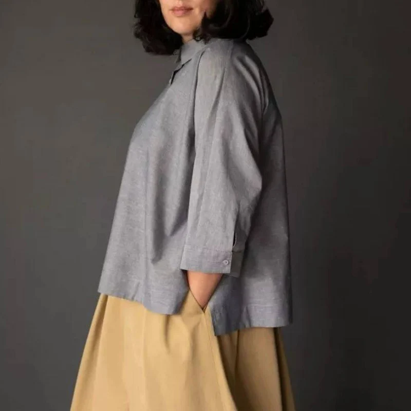PATRON DE COUTURE PDF | Chemise Ellsworth | Merchant & Mills | UK 6–18