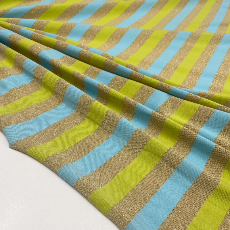 Tissu Maille Jersey, Viscose - Stripo