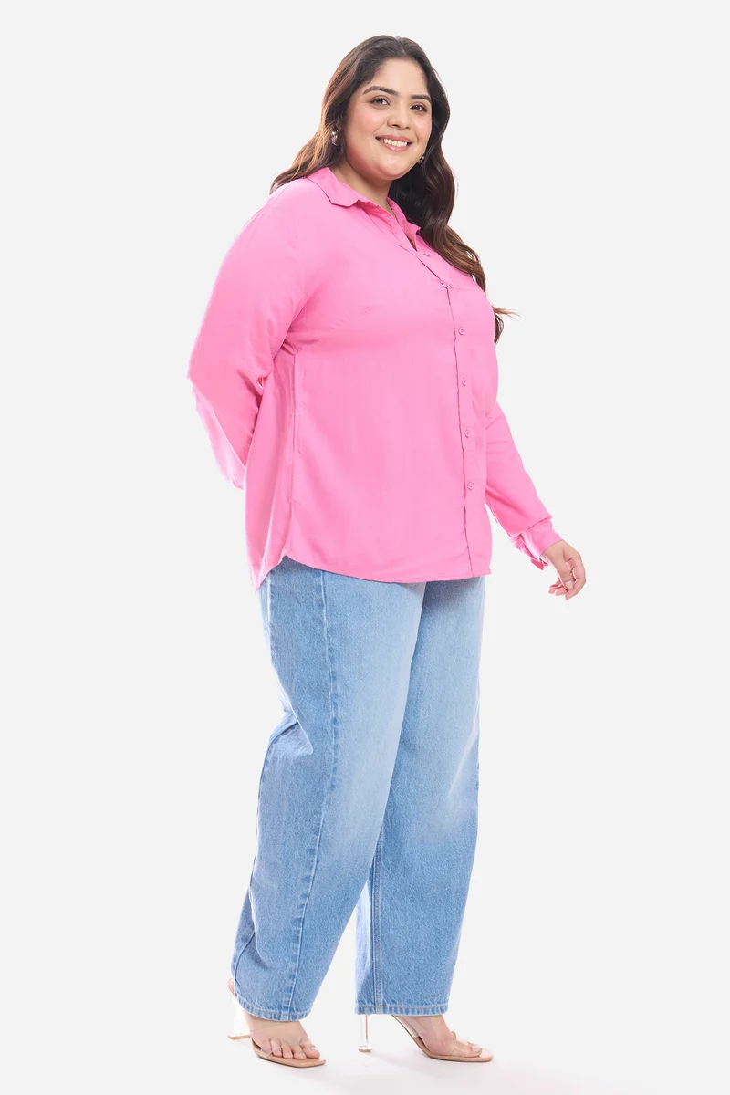 Beena|Cotton Regular Button Down Shirt