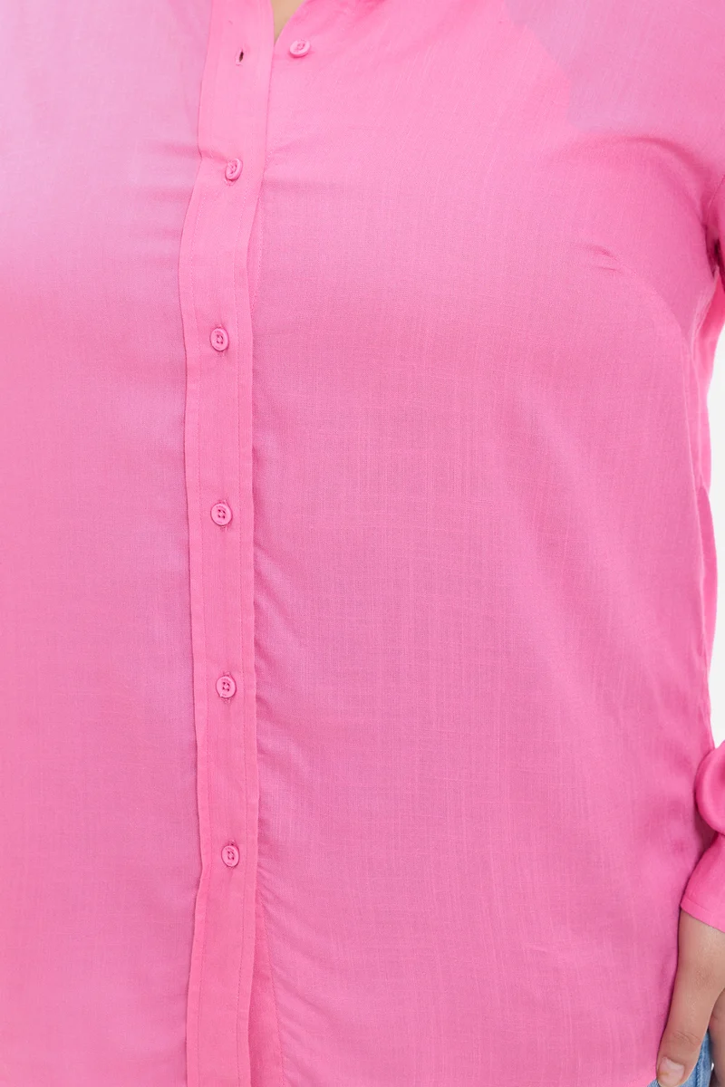 Beena|Cotton Regular Button Down Shirt