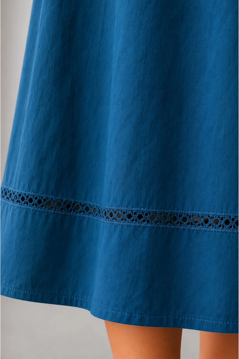 Larissa|100% Cotton Shirt Dress
