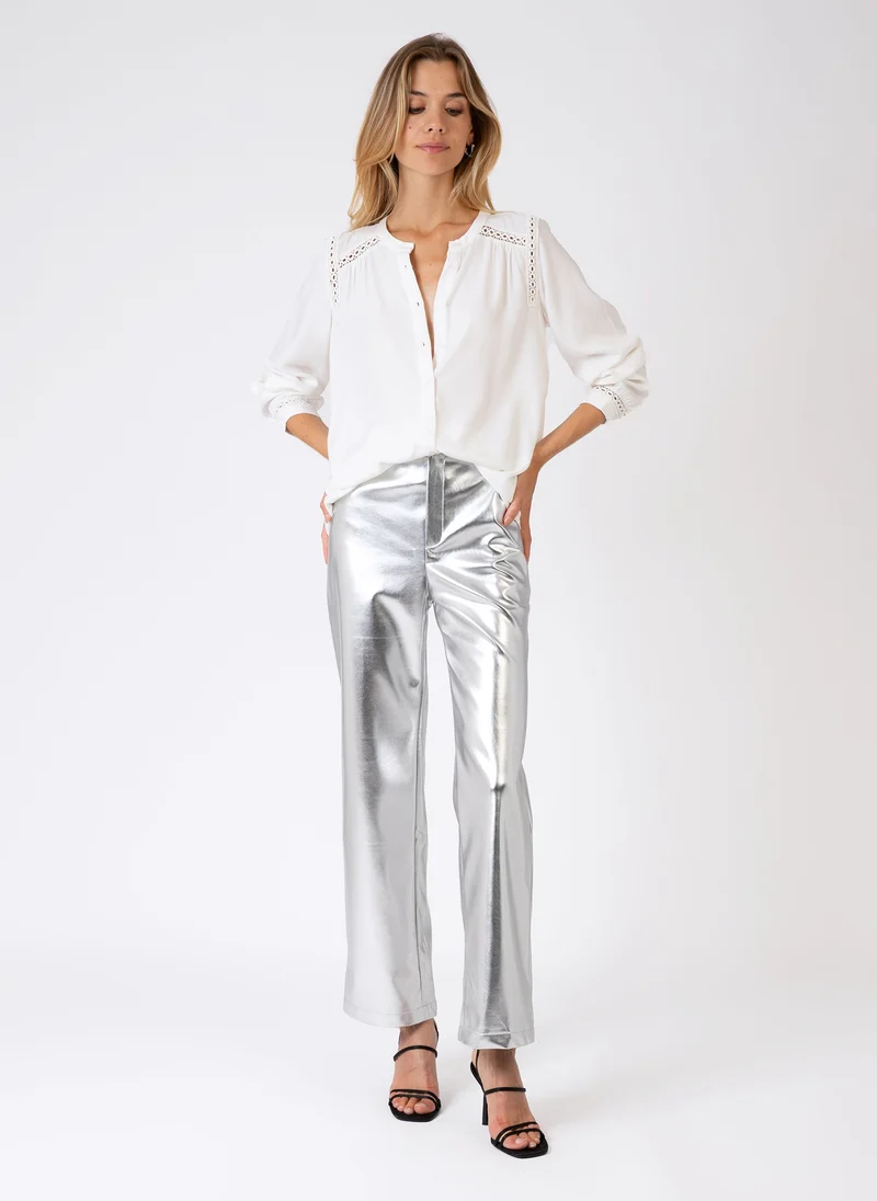 PANTALON PITTY argent
