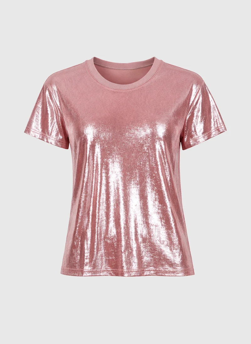 T-SHIRT ALIZA rose