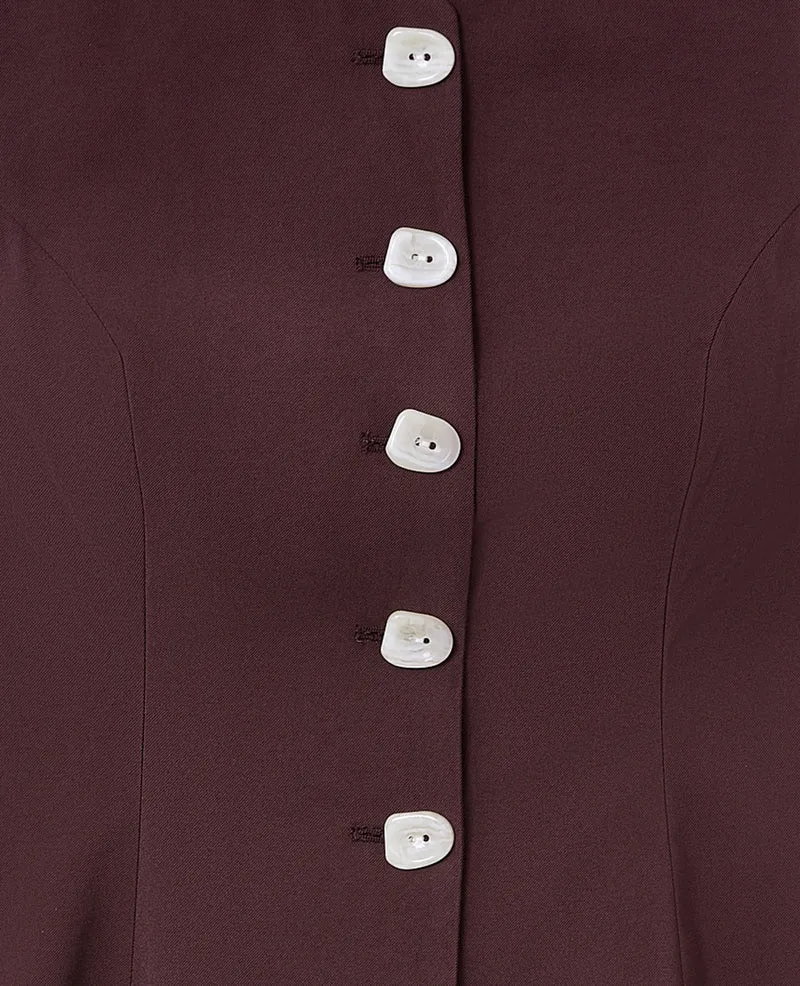 Veste sans manches esprit gilet de barman