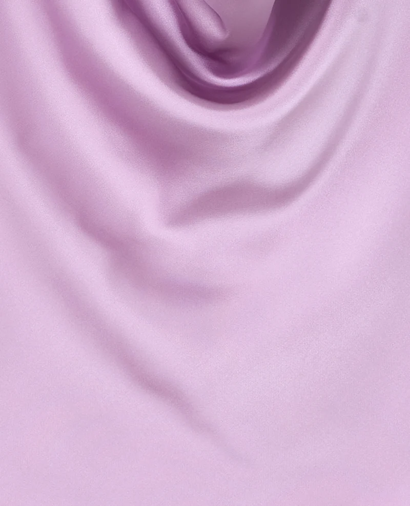 Top dos-nu en satin