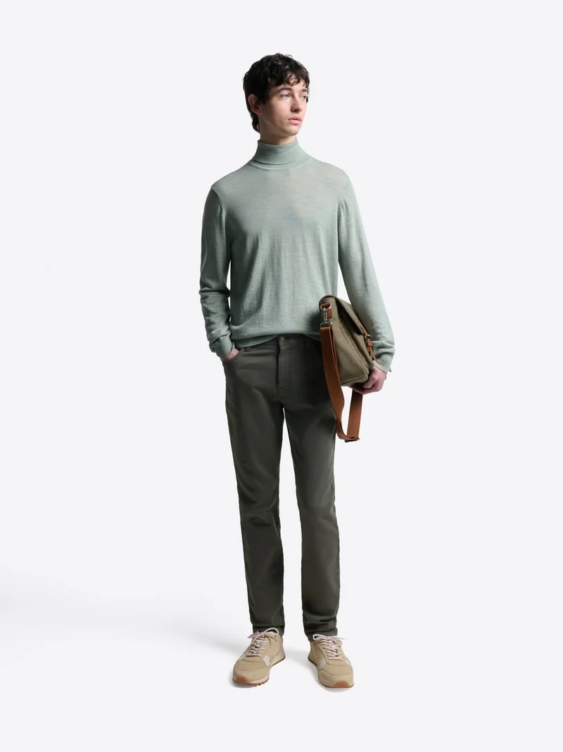 Jean couleur slim en coton stretch