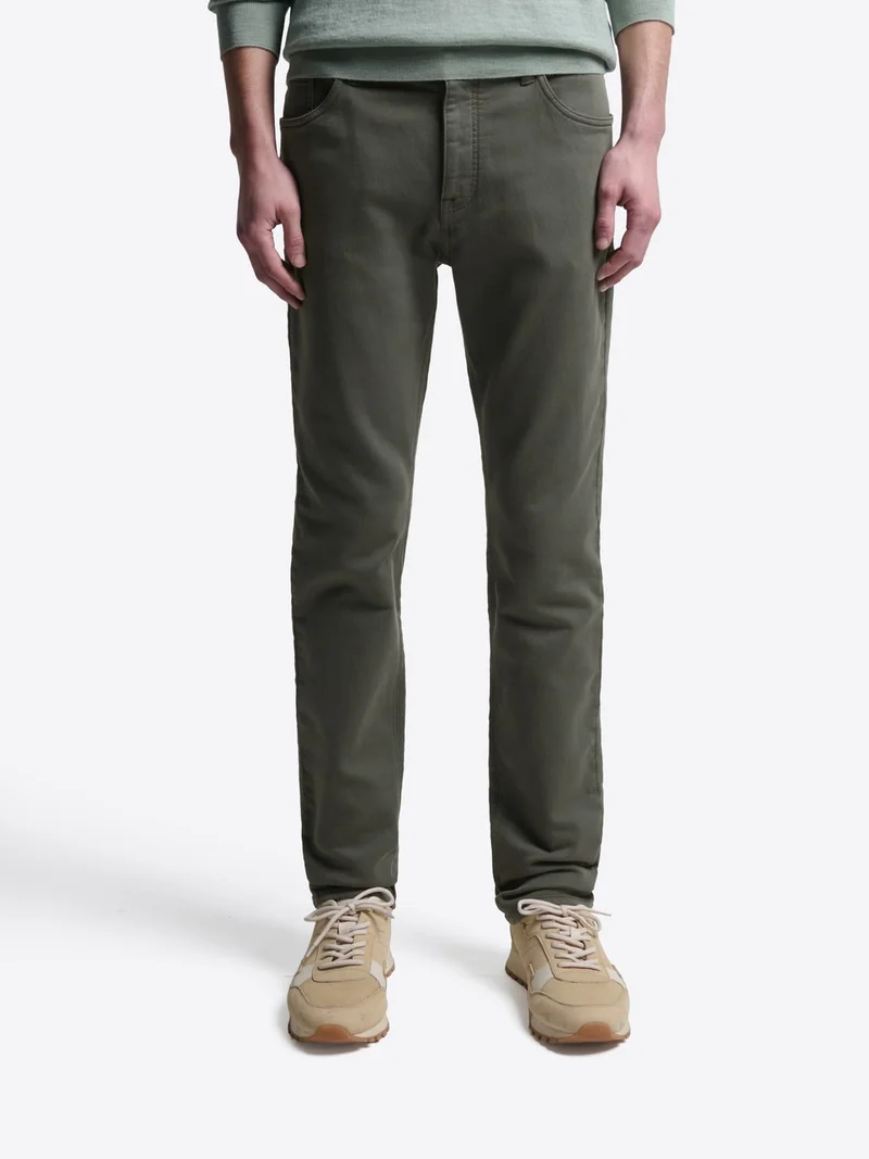 Jean couleur slim en coton stretch