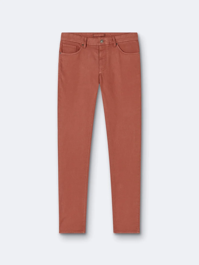 Jean couleur slim stretch